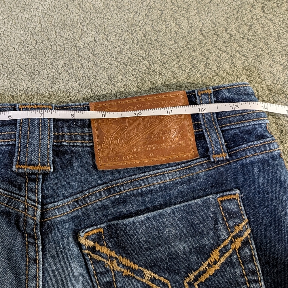 Vigoss Studio Y2K 1/2 Low Rise Frayed Denim Shorts Festival Grunge Boho 90s 00s - Picture 11 of 12